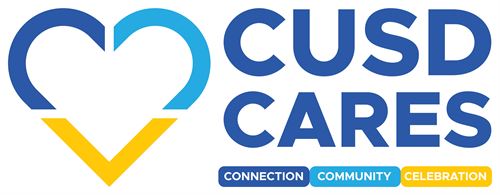 CUSD Cares logo